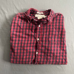 Mens H&M Plaid Flannel Shirt